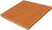 Резиновая плитка 500x500x30 мм, оранжевая
